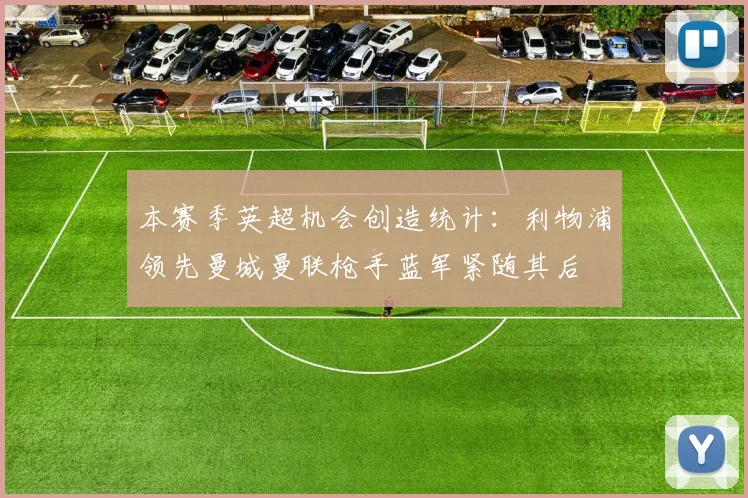 本赛季英超机会创造统计：利物浦领先曼城曼联枪手蓝军紧随其后